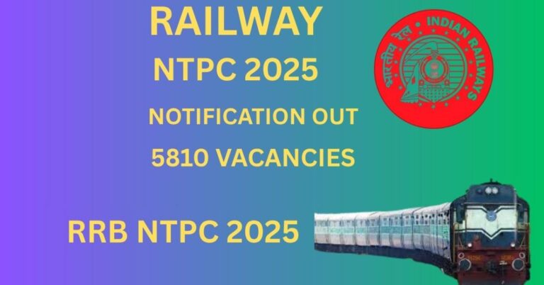 RRB NTPC 2025 Notification Out