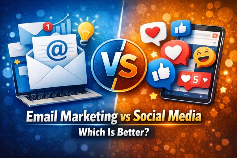email marketing vs social media
