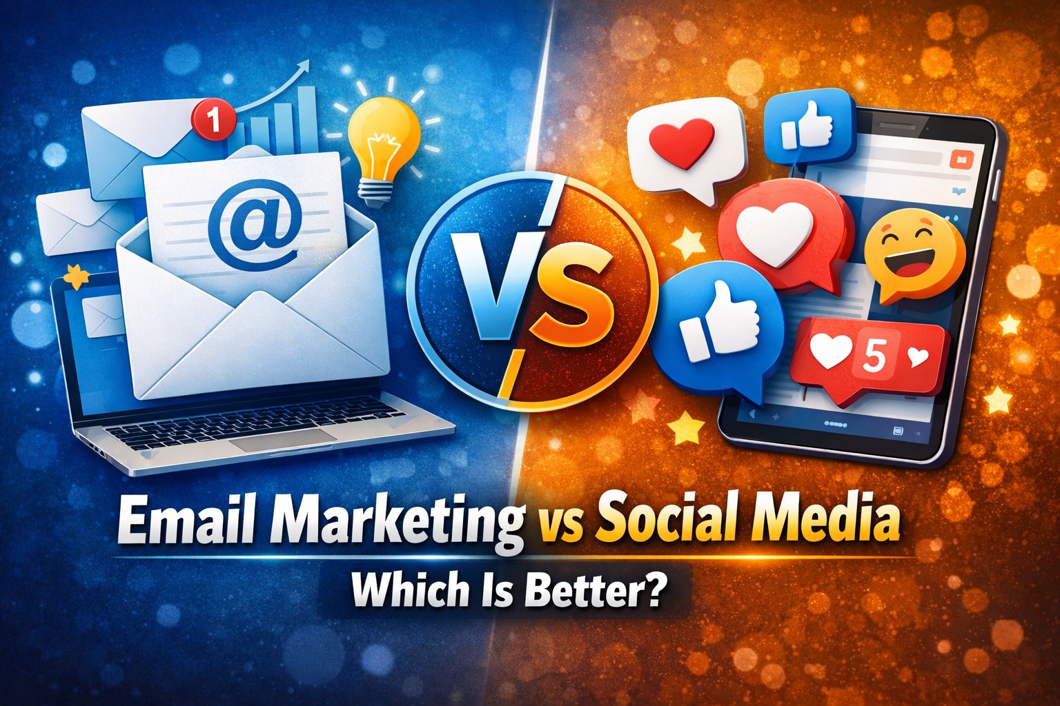 email marketing vs social media