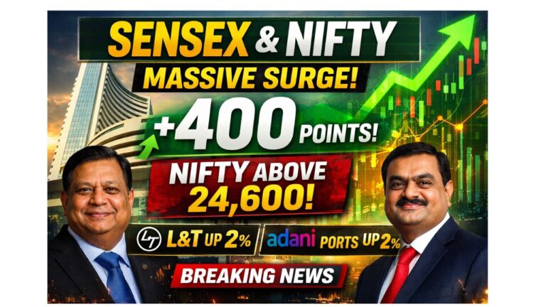 Sensex today 2026