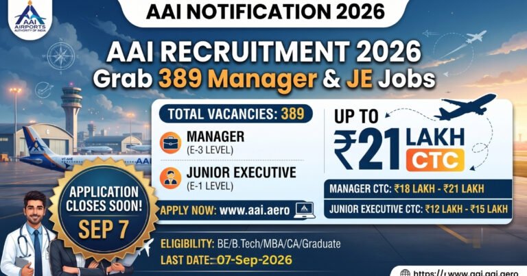 AAI recruitment 2026