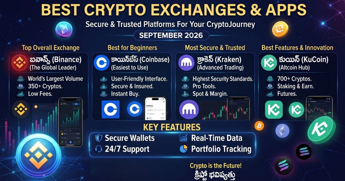 top cryptocurrency trading platforms 2026