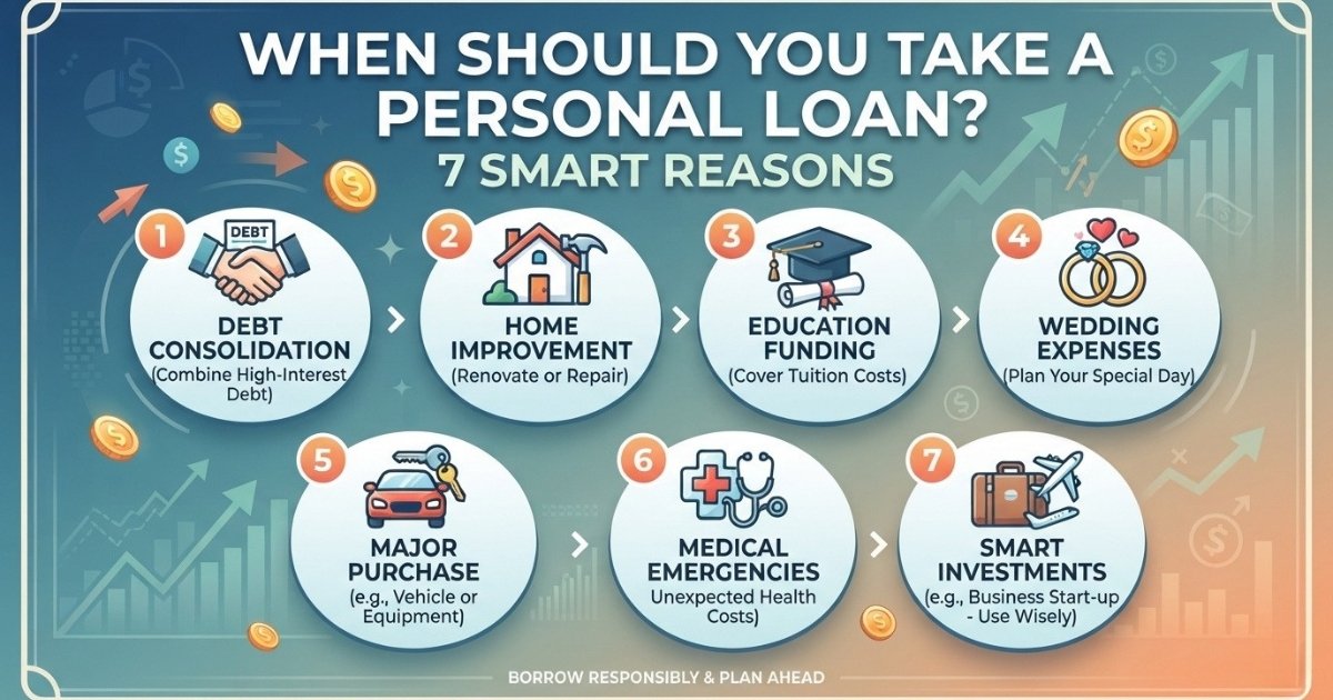 When Should You Take a Personal Loan? 7 Smart Reasons