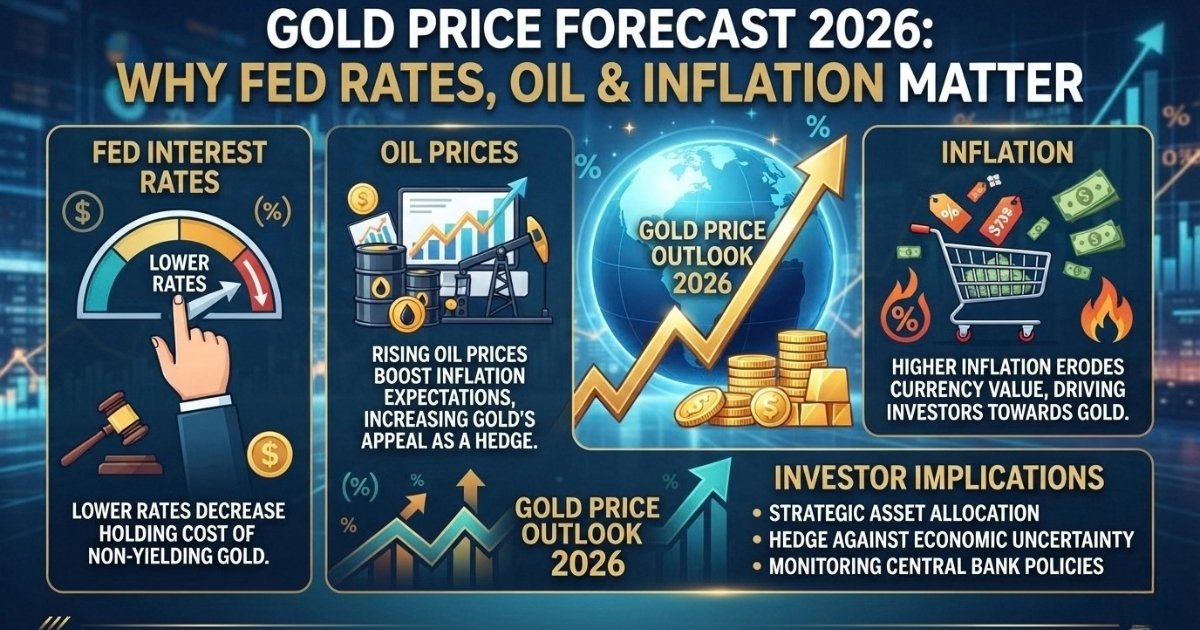 Gold Price Forecast 2026: Fed, Oil & Inflation