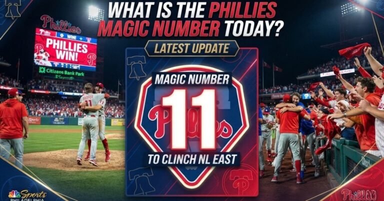 Phillies Magic Number Today: Latest Update, Scenarios