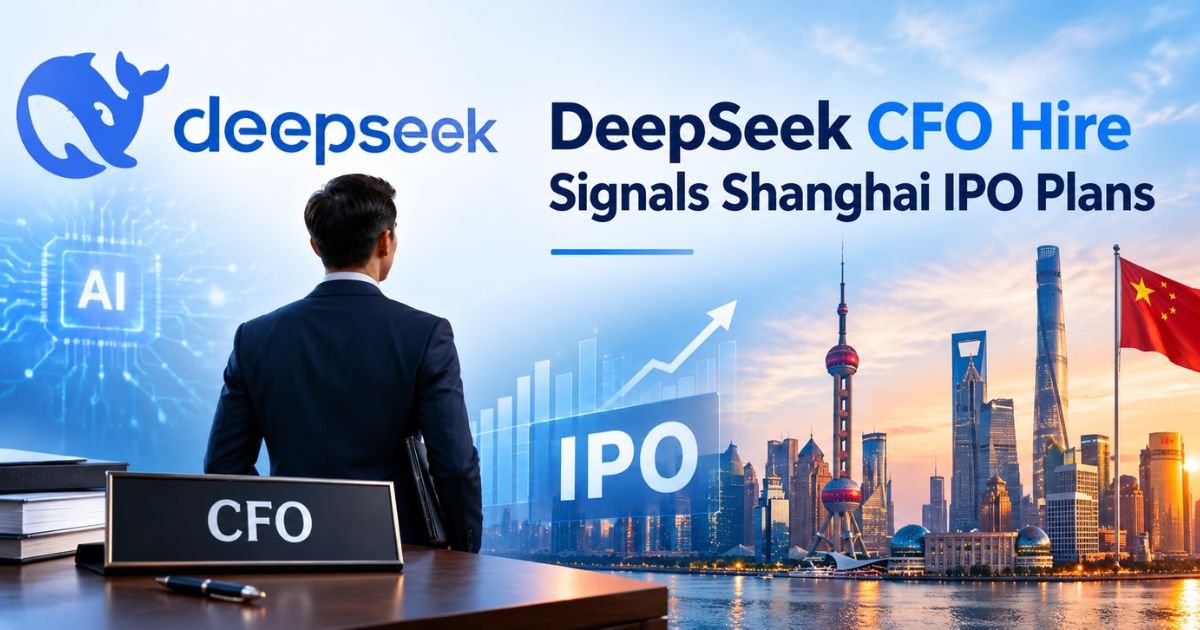 DeepSeek CFO Hire Signals Shanghai IPO Plans