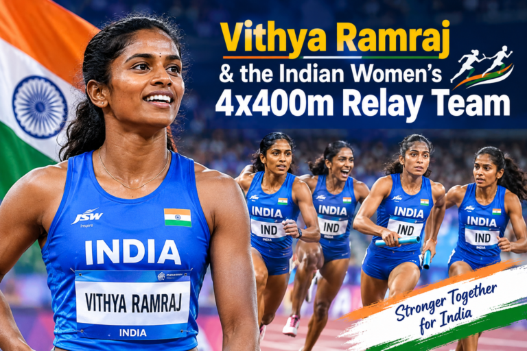 Vithya Ramraj & Indian 4x400m Relay: Inspiring Story