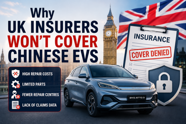 Why UK Insurers Won't Cover Chinese EVs