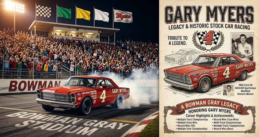 Former NASCAR Driver Gary Myers Dies at 76 After Storied Racing Career