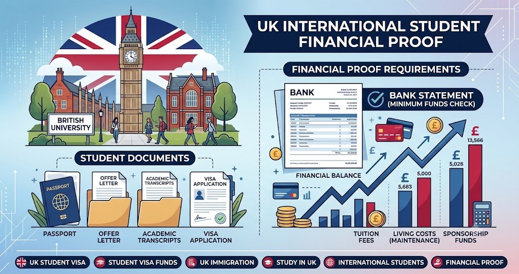 UK International Student Financial Proof: What Applicants Need to Show