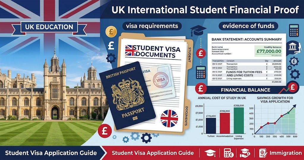 UK International Student Financial Proof: What Applicants Need to Show