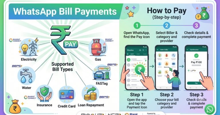 WhatsApp Bill Payment: Pay All Utility Bills