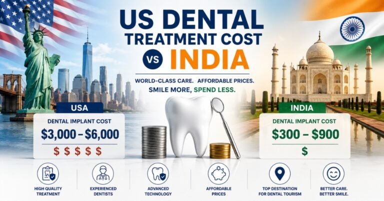 US Dental Treatment Cost vs India: Full Price Guide