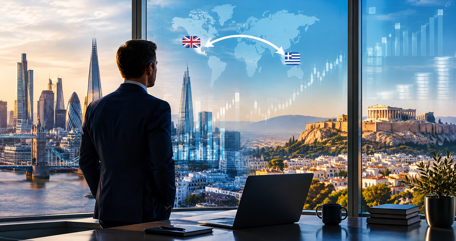 Chris Rokos Leaves UK for Greece as Tax Debate Grows