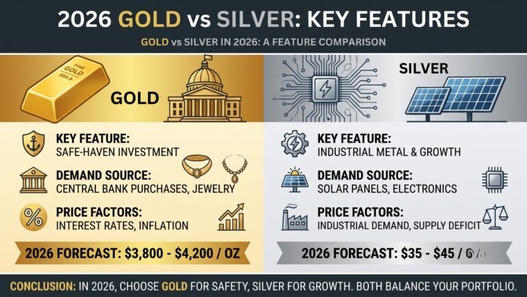 Gold vs Silver in 2026